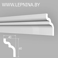 NMC NOMASTYL профиль DR экструд. 65х40мм белый 64шт/кор